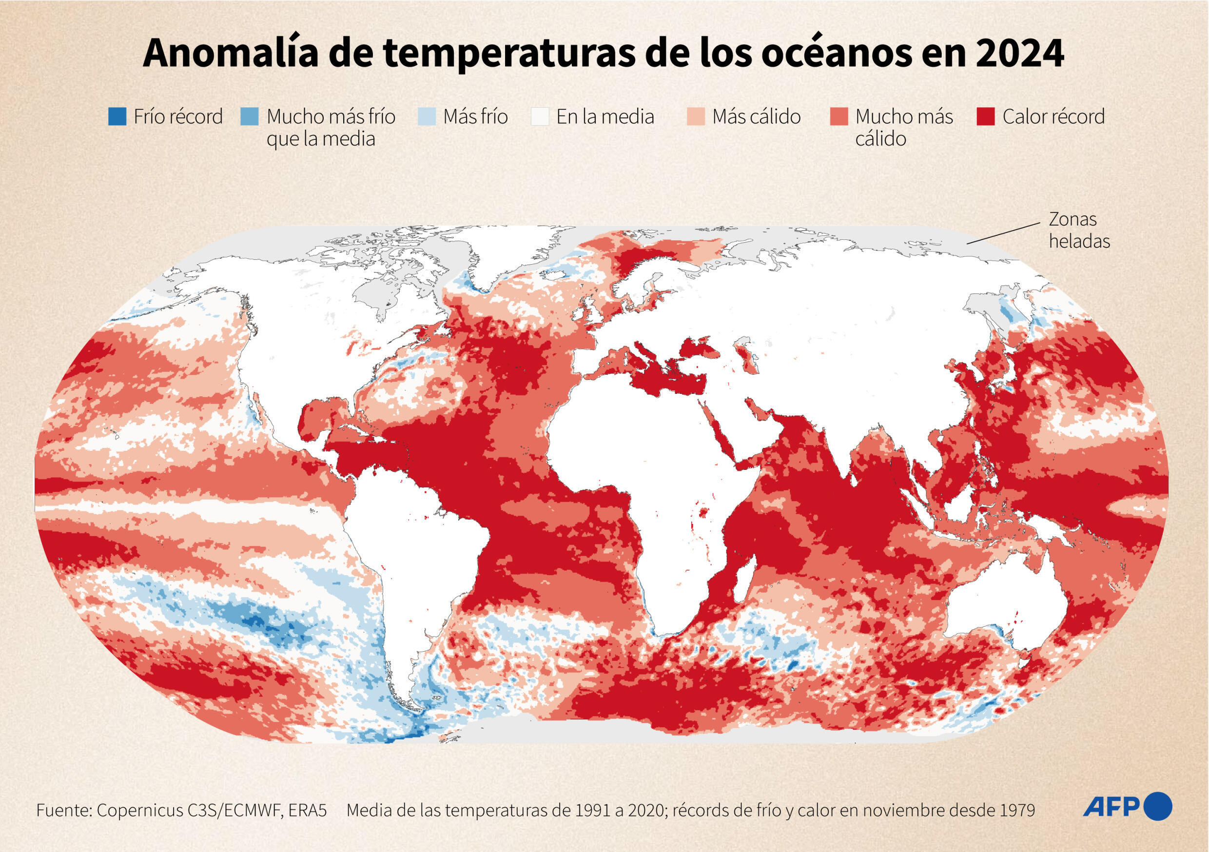 2024 fue el año más cálido a nivel global jamás registrado: el aumento ...